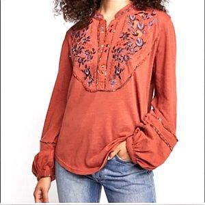 Free People Burnt Orange / Long Sleeve /Sweater XS